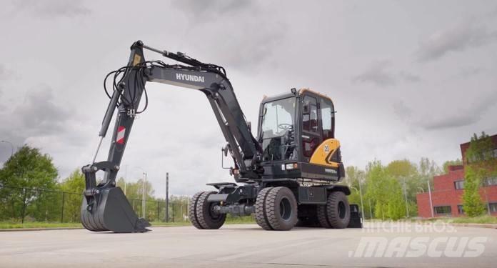 Hyundai HW 65 A Escavatori gommati