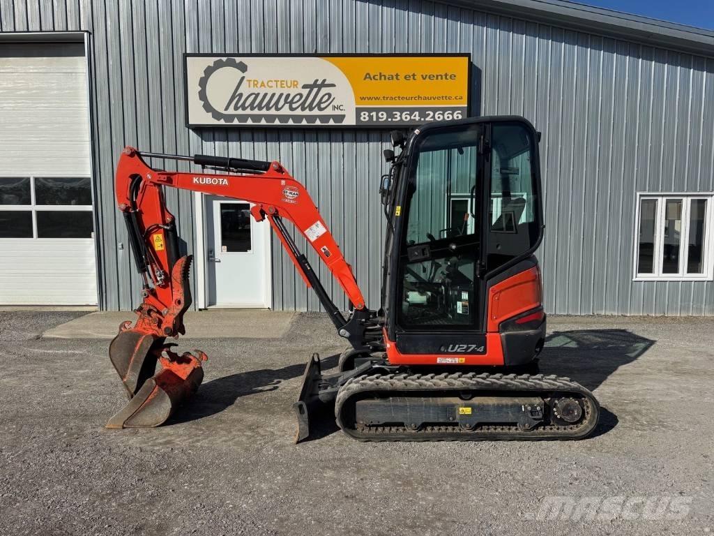Kubota U 27-4 Miniescavatori