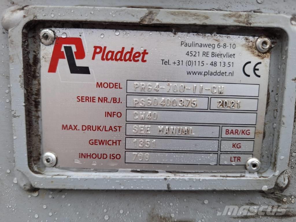 Pladdet PRG 4-700-II Pinze