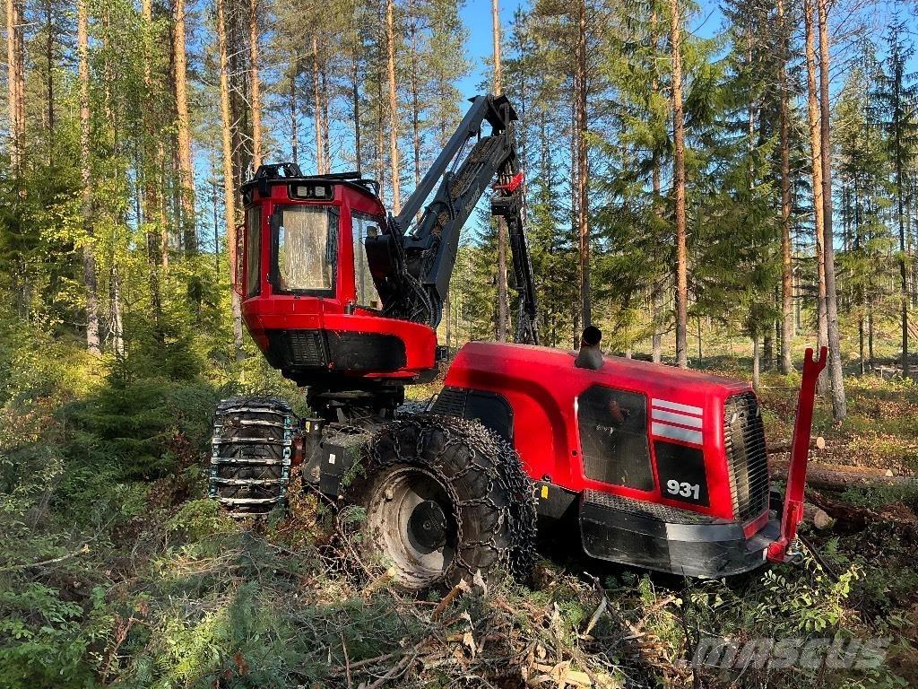 Komatsu 931-3 Abbattitrici, Disboscatrici