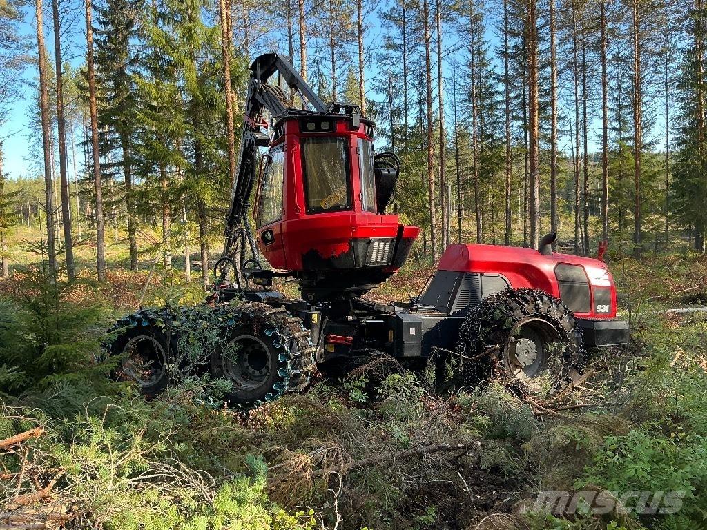Komatsu 931-3 Abbattitrici, Disboscatrici