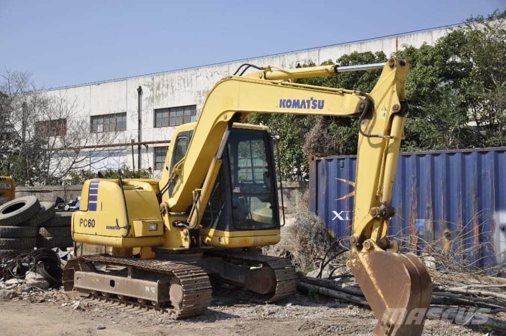 Komatsu PC 60 Escavatori cingolati
