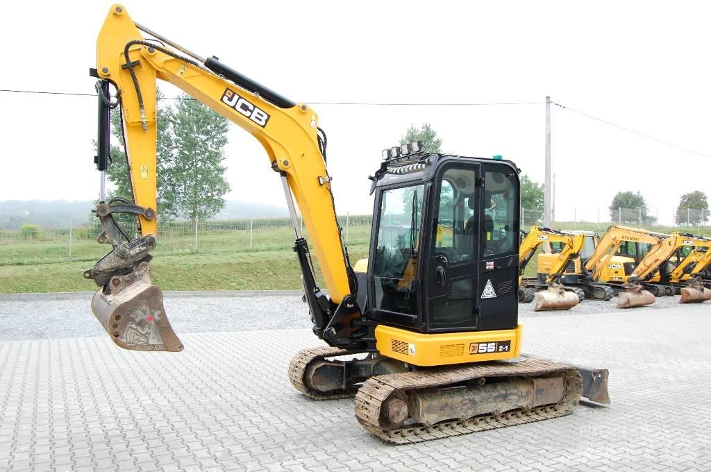 JCB 55Z-1 Aircon Miniescavatori