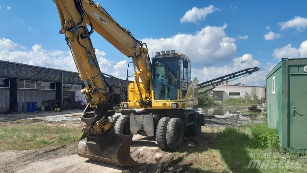 Komatsu PW 140-7 Escavatori gommati