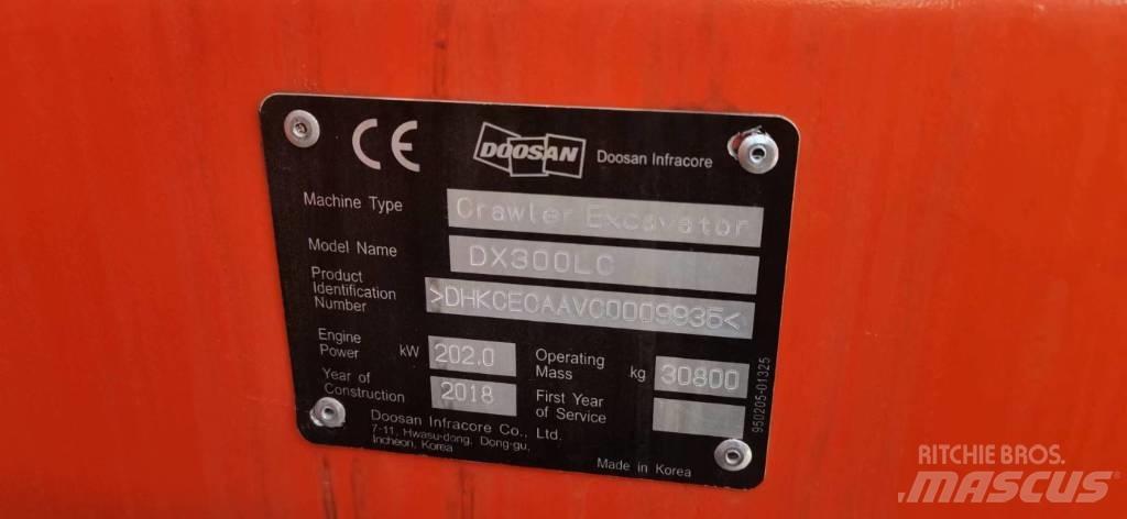 Doosan DX 300 Escavatori cingolati
