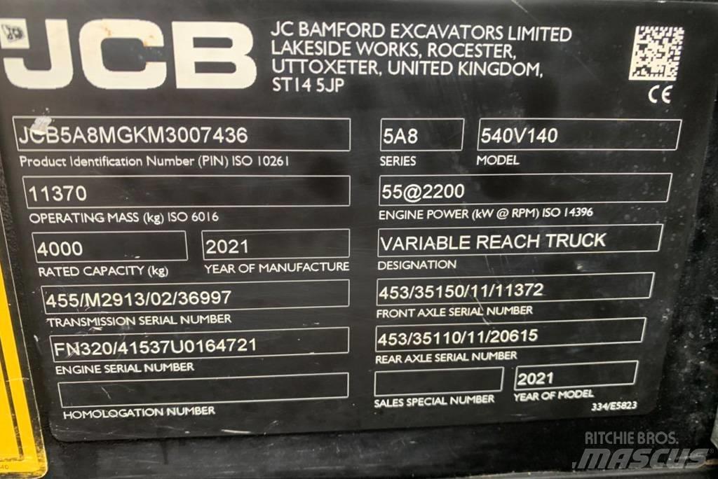 JCB 540-140 Sollevatori telescopici