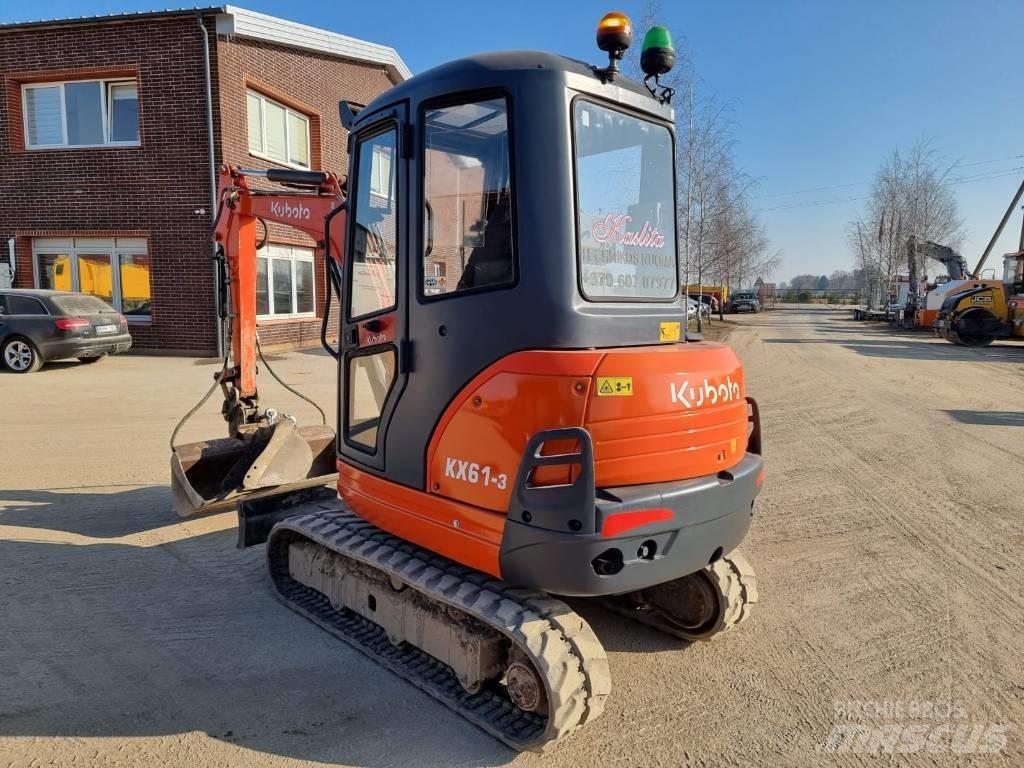 Kubota KX 61-3 Miniescavatori