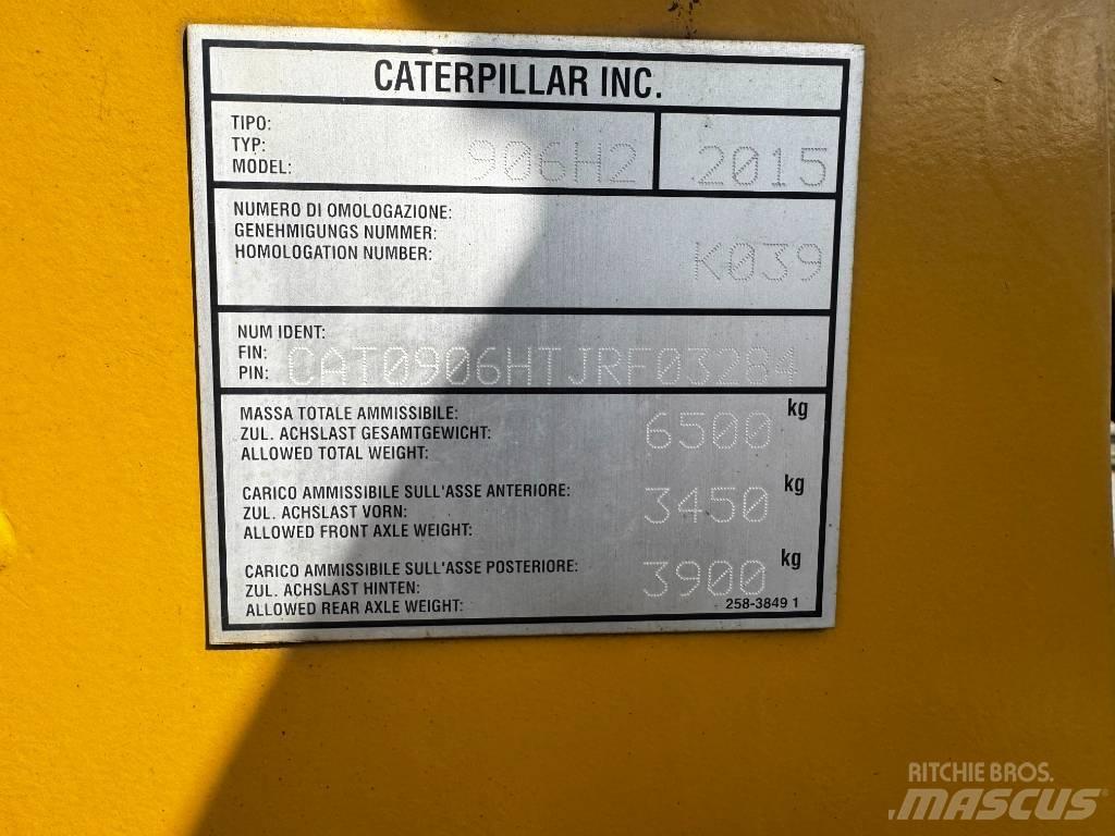 CAT 906H2 Pale gommate