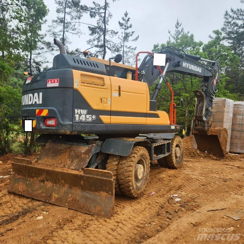 Hyundai HW 145 Escavatori gommati