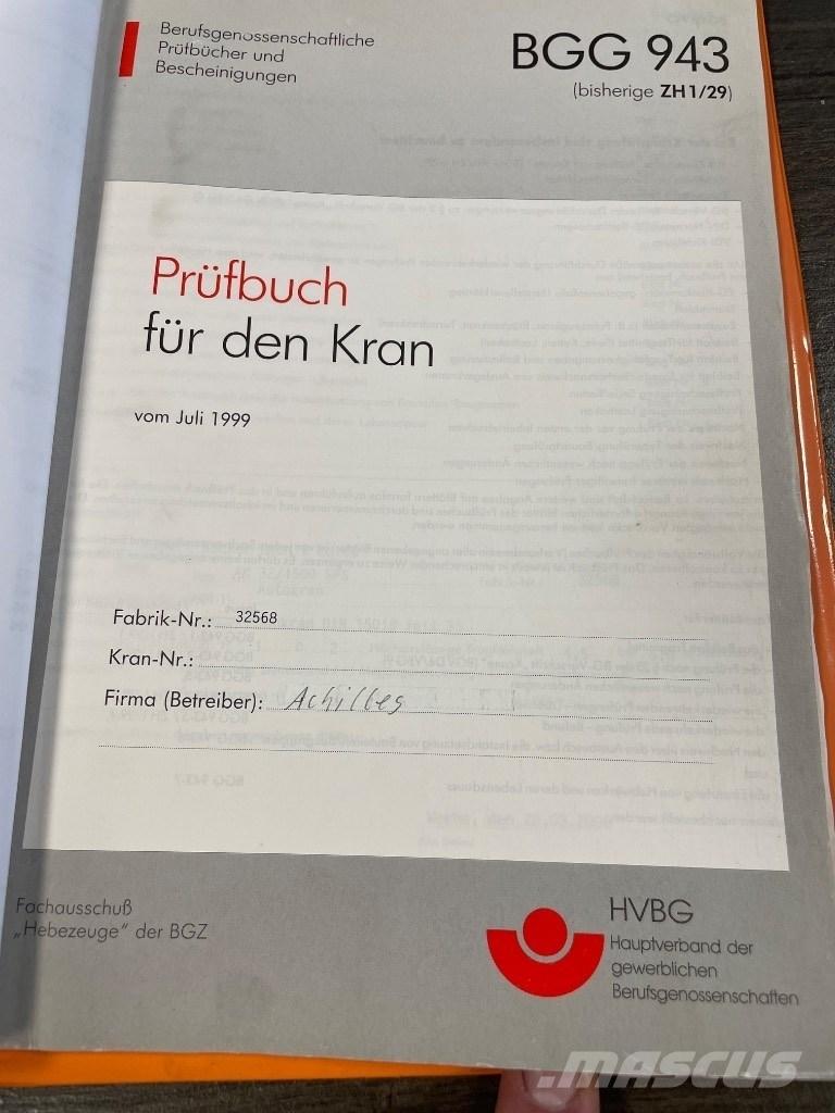 Böcker AK 32/1500 Gru per tutti i terreni
