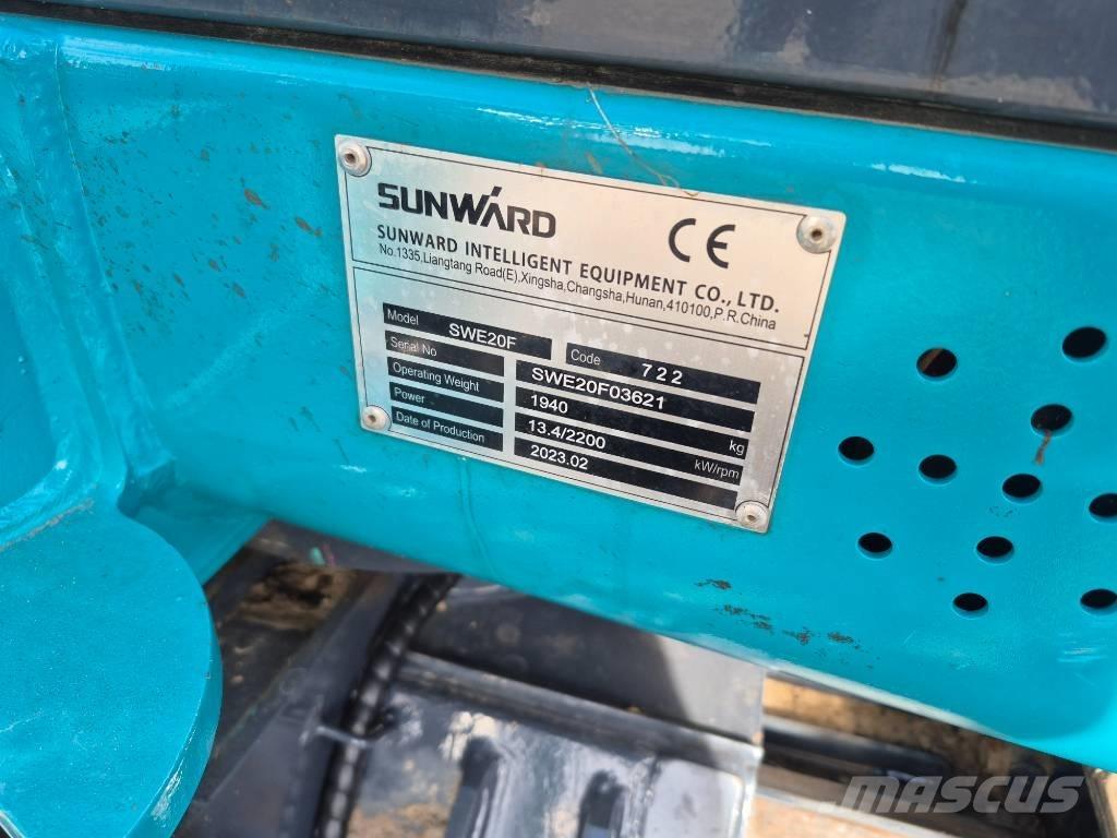 Sunward SWE 20 F Miniescavatori