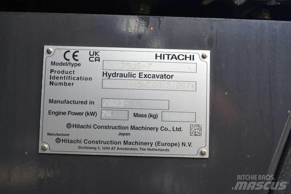 Hitachi ZX 135 US-7 Escavatori cingolati