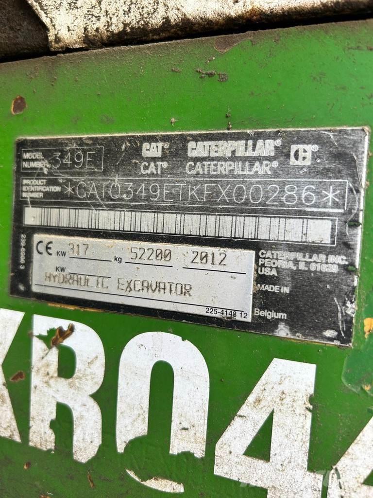 CAT 349EL VG Escavatori cingolati