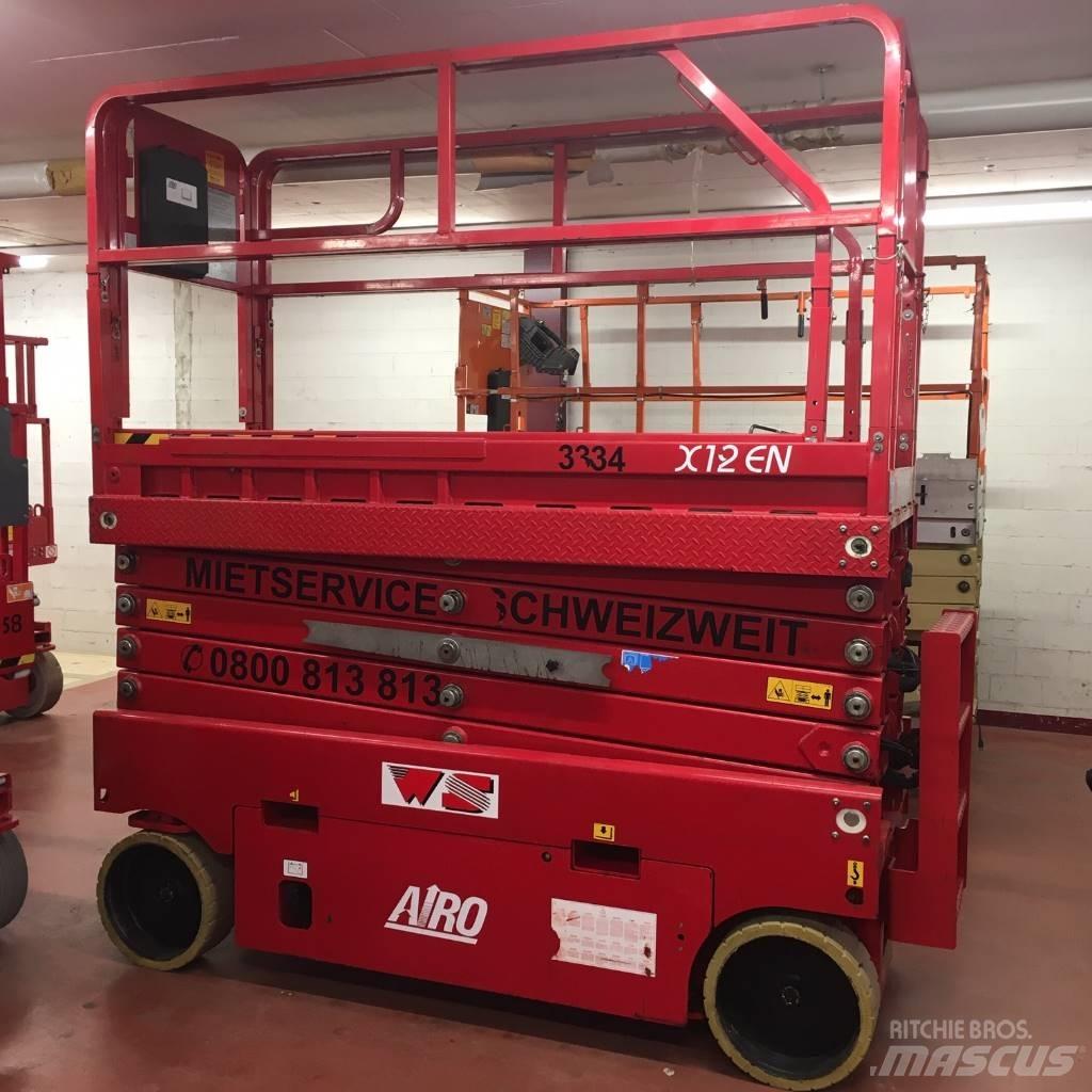 Airo X12 EN Piattaforme a pantografo