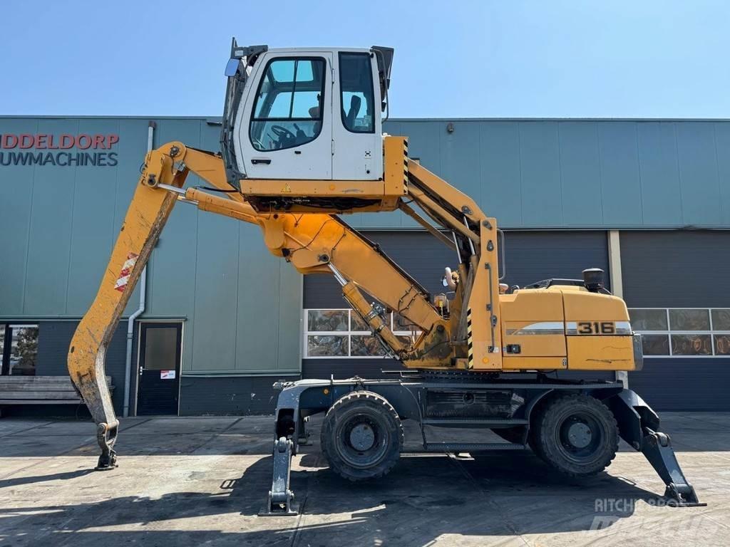Liebherr A 316 Movimentazione rifiuti