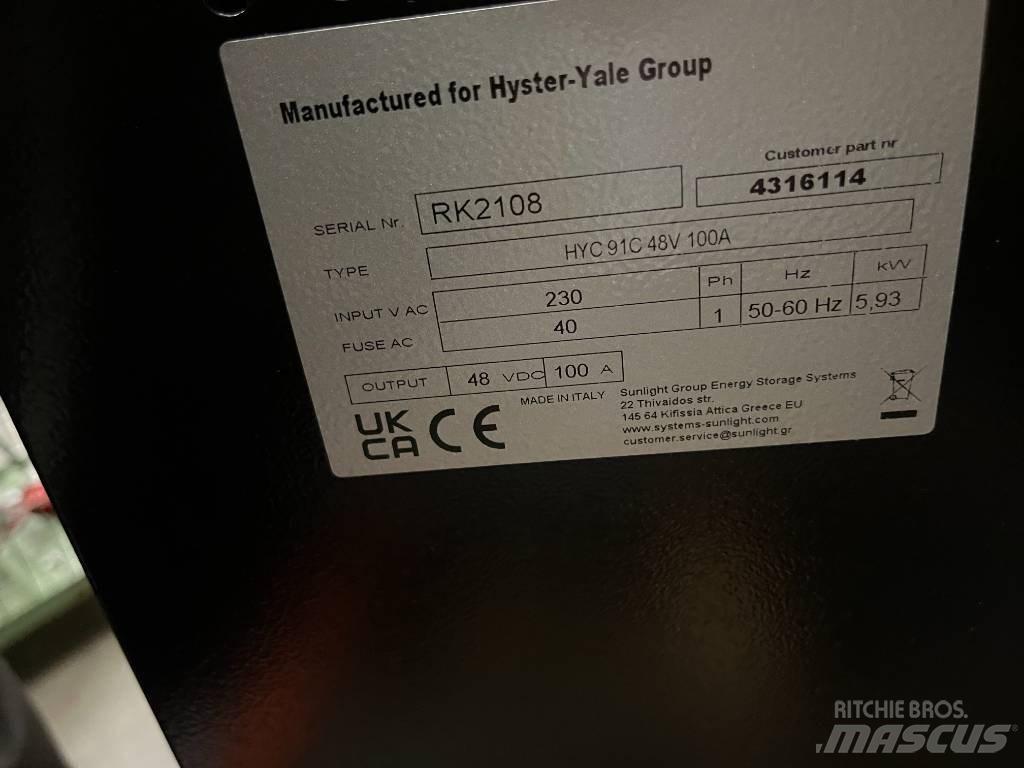 Hyster H91C Caricabatterie