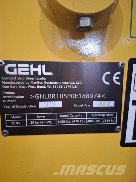 Gehl GHEL R105 Mini Pale Gommate