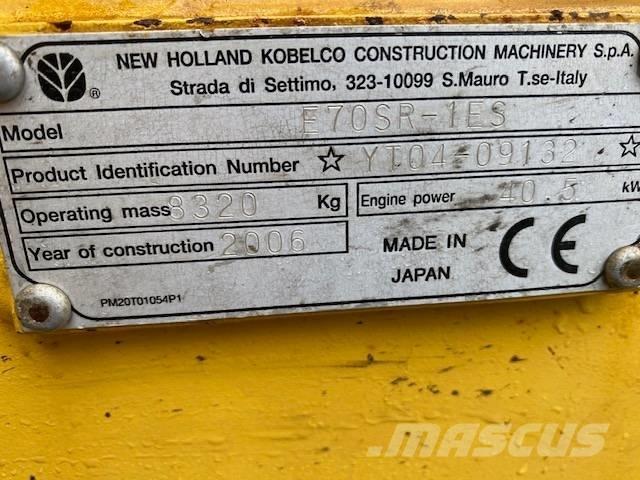 New Holland E 70 SR Escavatori medi 7t - 12t