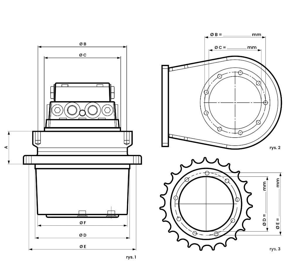 CASE CX 25 Trasmissione