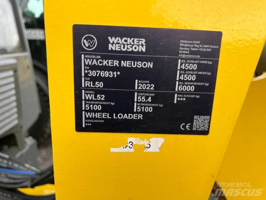 Wacker Neuson WL 52 Pale gommate