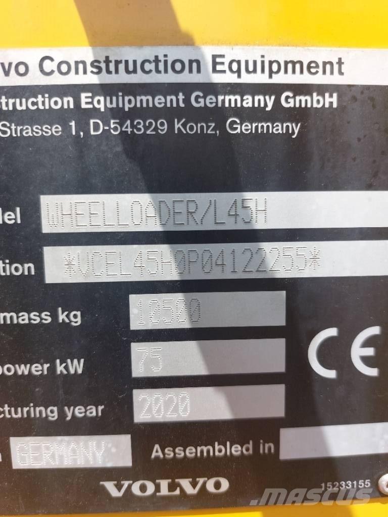 Volvo L 45 H Pale gommate