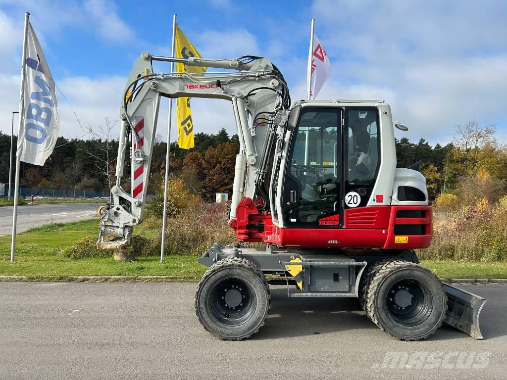 Takeuchi TB 395 W Escavatori gommati