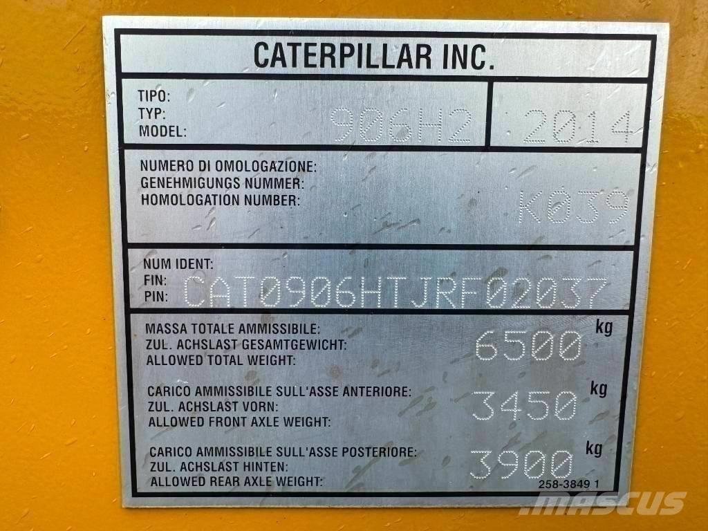 CAT 906 H 2 Pale gommate