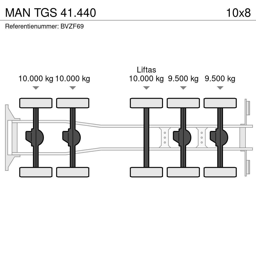 MAN TGS 41.440 Camion ribaltabili