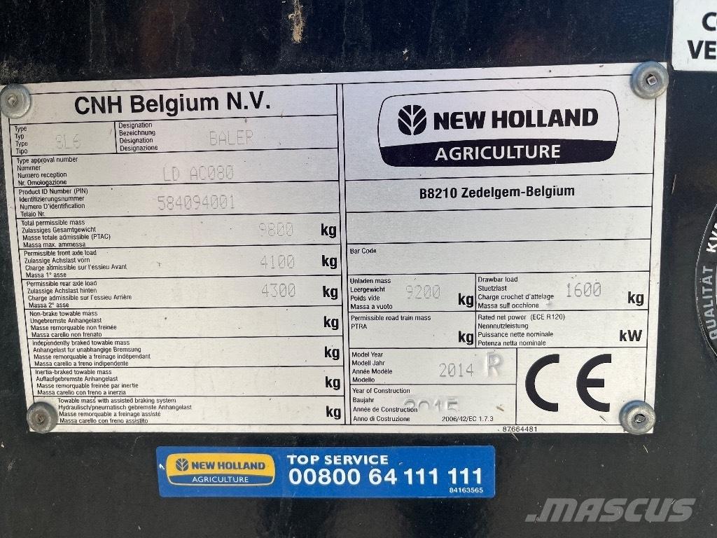 New Holland 1290 Presse quadre