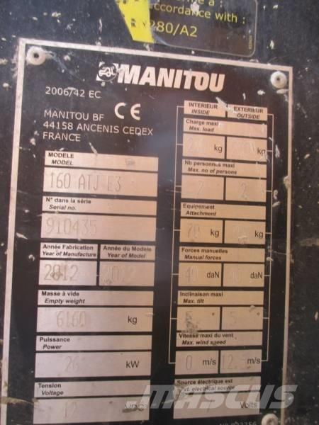 Manitou 160 ATJ Piattaforme a braccio articolato