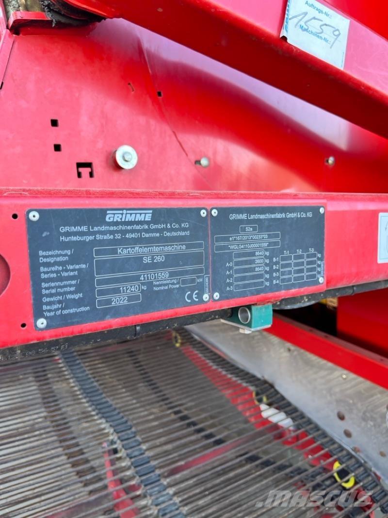 Grimme SE260 Agricoltura - Altro