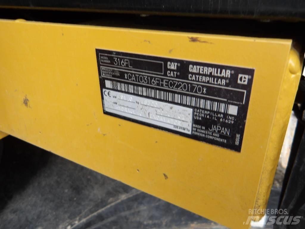 CAT 316 F Escavatori cingolati