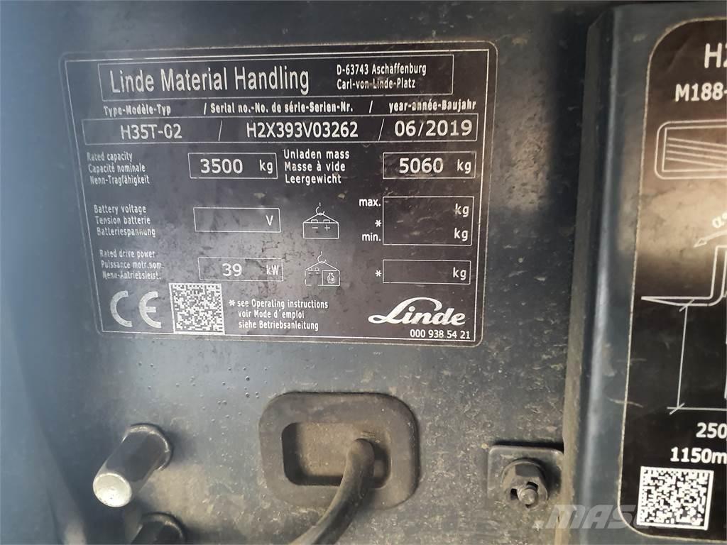Linde H35T Carrelli elevatori GPL