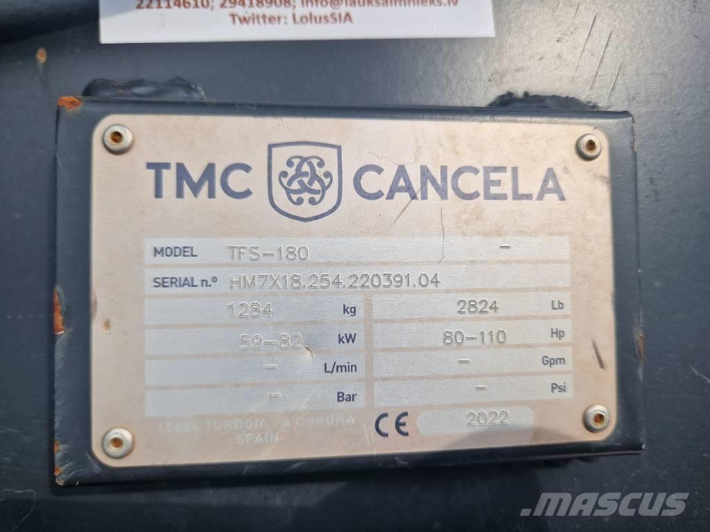 TMC Cancela TFS-180 Erpici rotanti e motozappe