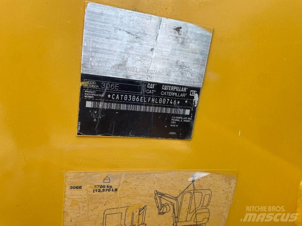 CAT 306E2 Miniescavatori