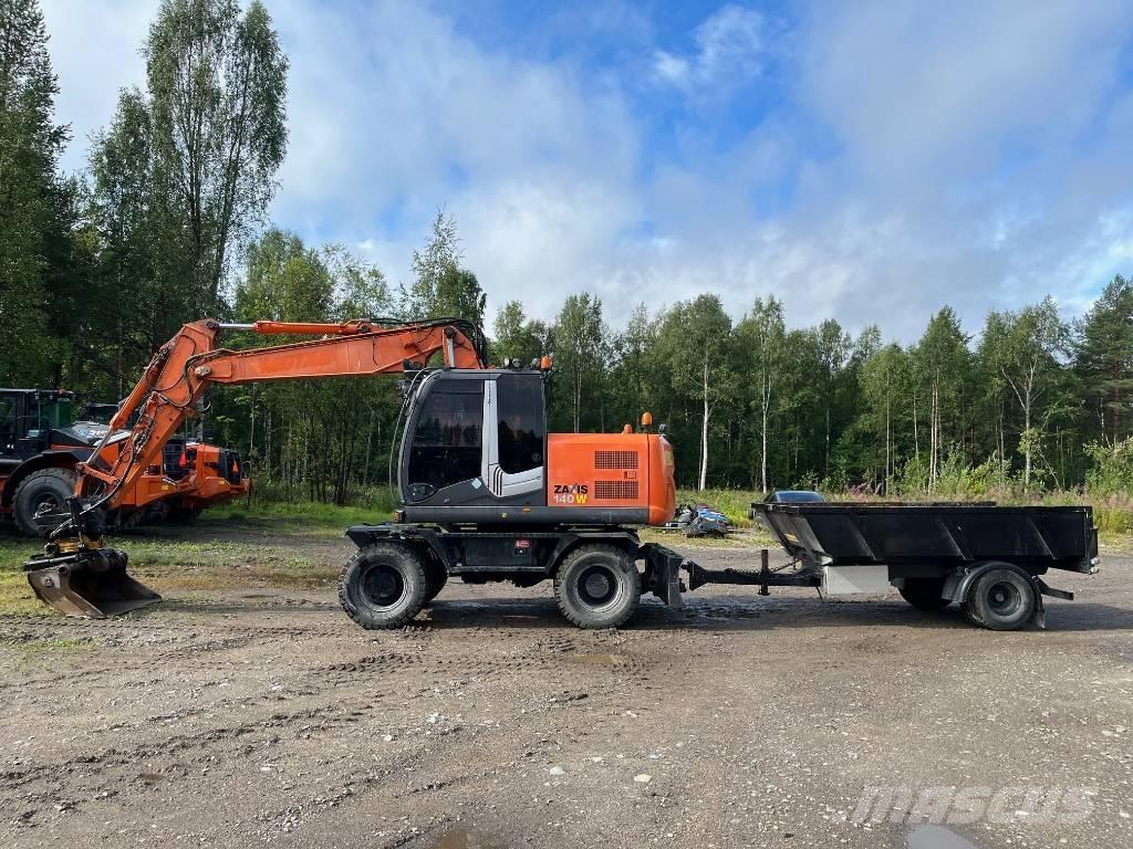 Hitachi ZX140W-3 Escavatori gommati