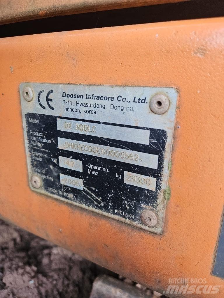 Doosan DX 300 LC-5 Escavatori cingolati