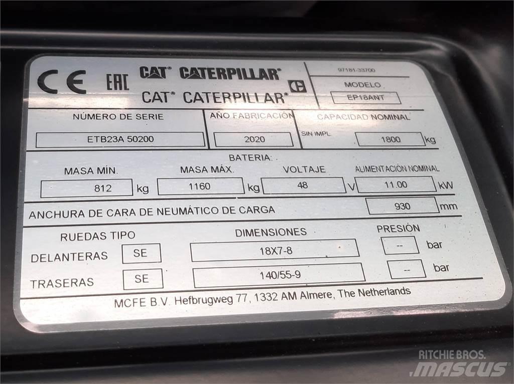 CAT EP18ANT Carrelli elevatori elettrici