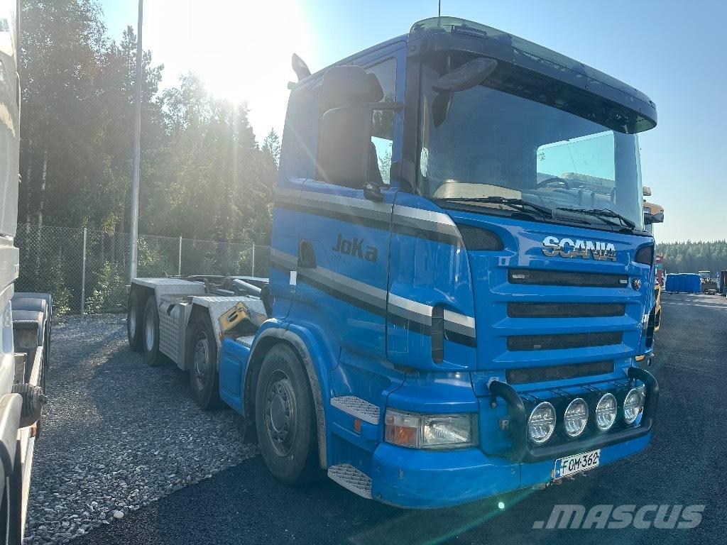 Scania R420 8X4/4 Camion con gancio di sollevamento