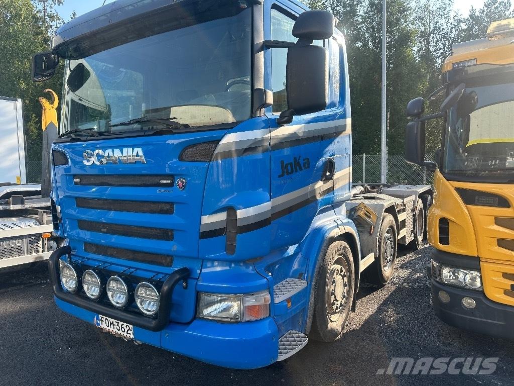 Scania R420 8X4/4 Camion con gancio di sollevamento