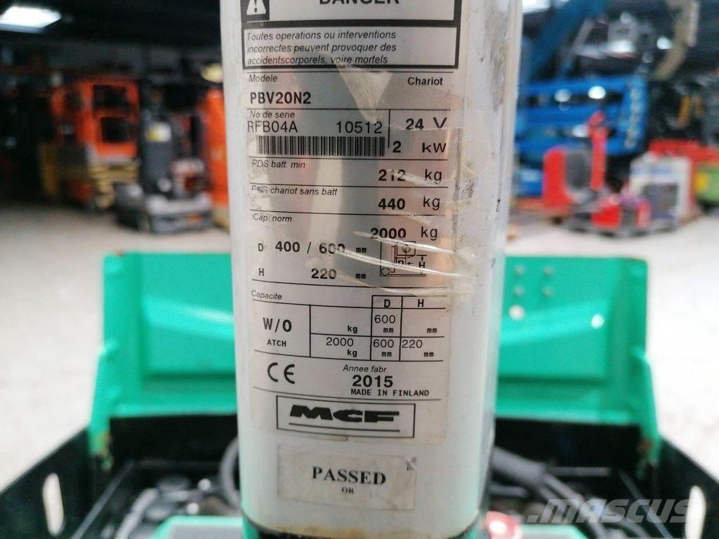 Mitsubishi PBV20N2 Transpallet manuale