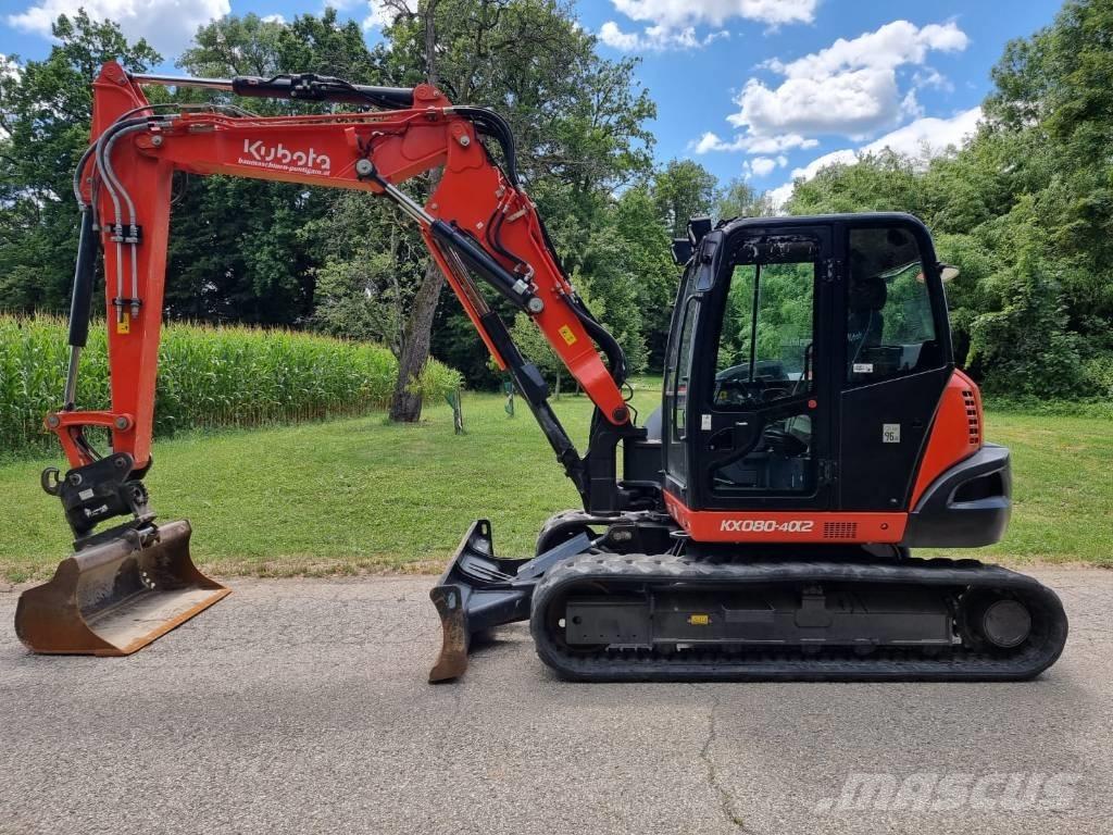 Kubota KX 080-4a2 Escavatori medi 7t - 12t