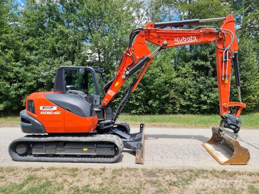 Kubota KX 080-4a2 Escavatori medi 7t - 12t