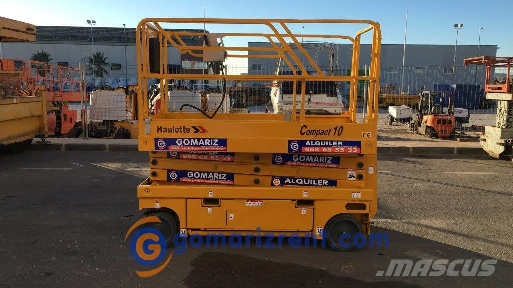 Haulotte Compact 10 Piattaforme a pantografo