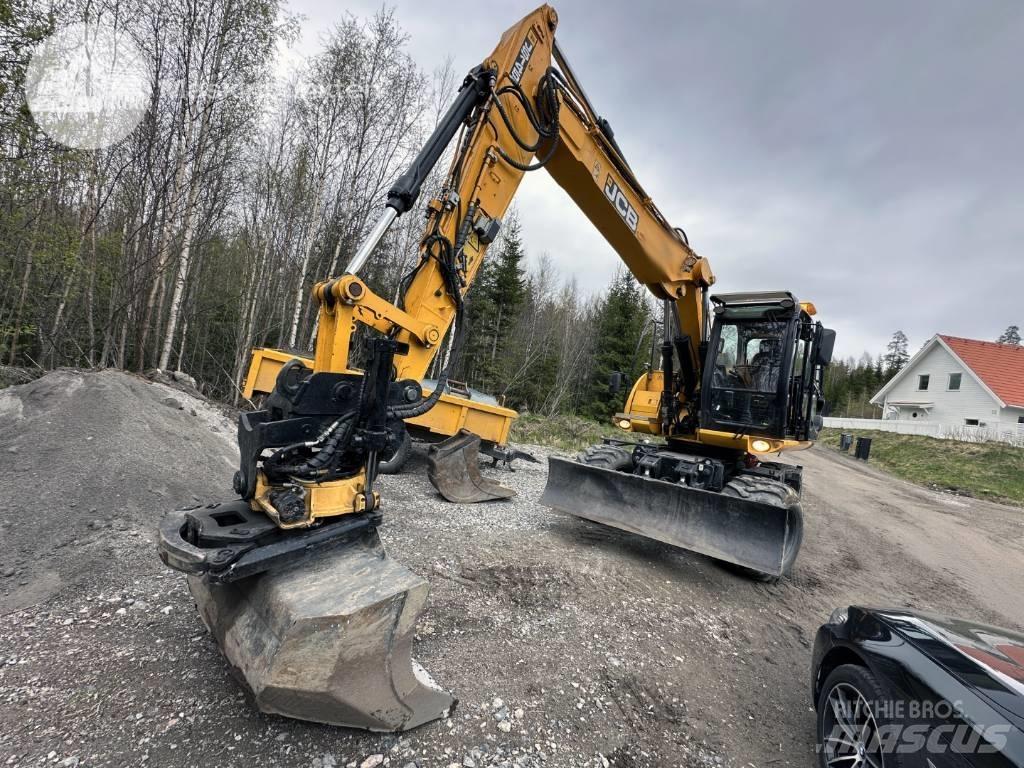 JCB JS 145 W Escavatori gommati