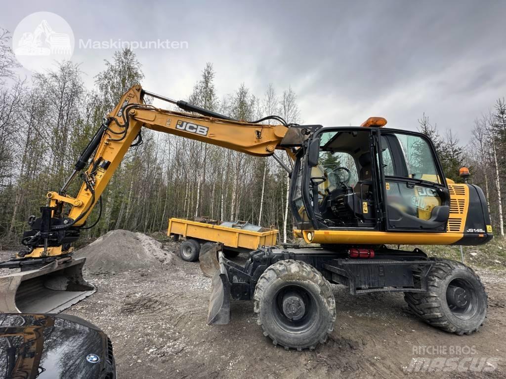 JCB JS 145 W Escavatori gommati