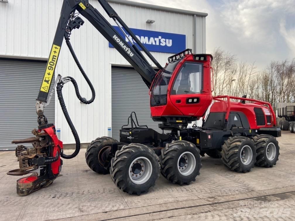 Komatsu 901XC Abbattitrici, Disboscatrici
