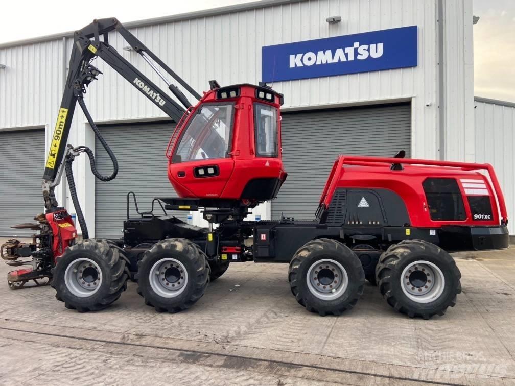 Komatsu 901XC Abbattitrici, Disboscatrici