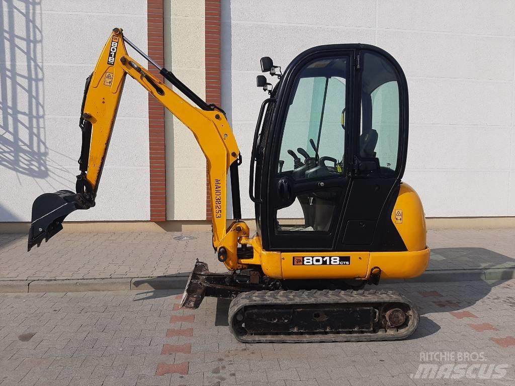 JCB 8018 CTS Miniescavatori