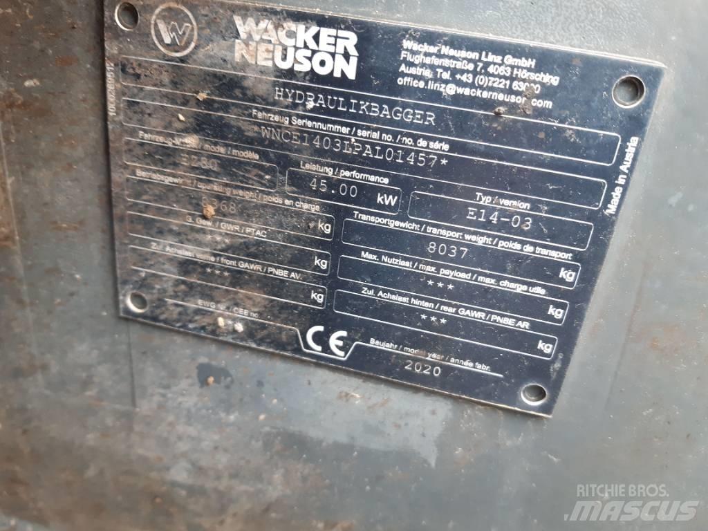 Wacker Neuson EZ80 Escavatori cingolati
